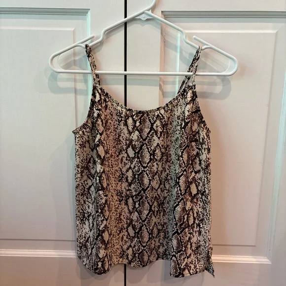 BB Dakota Tops Bb Dakota By Steve Madden Snake Print Womens